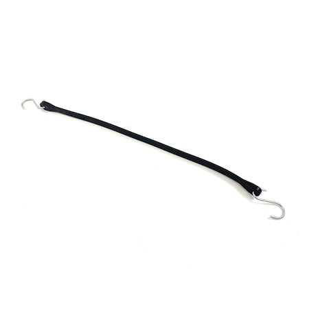 Fairchild Industries 21 Rubber Tarp Strap With Two Hooks, Max Safe Stretch 32 inches EPDM Rubber RTS1004